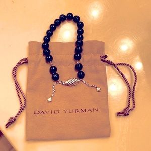 David Yurman Black Onyx Spiritual Beads Bracelet